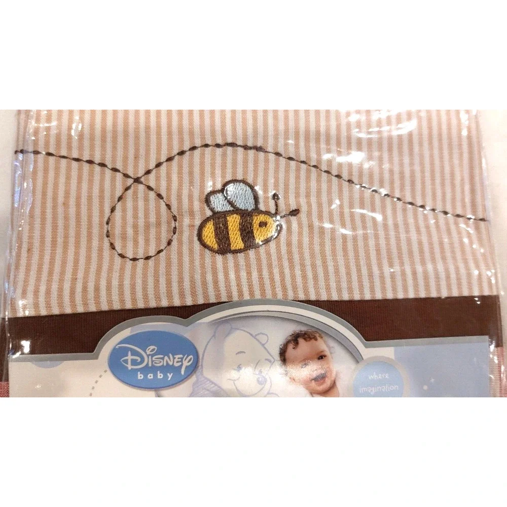 NEW DISNEY BABY WINNIE THE POOH - A BEAR NAMED POOH - WINDOW VALANCE 60 x 14 in.